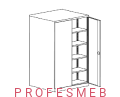 Szafa magazynowa produkcyjna 200x100x60cm głęboka idealna do warsztatu i na produkcję