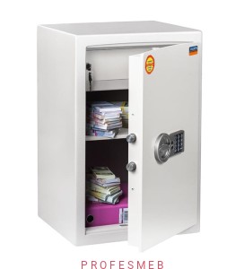 Sejf antywłamaniowy z półką i skarbczykiem Klasy 1 Valberg ASK 67T EL do domu i biura