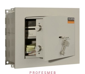 Sejf antywłamaniowy ścienny Klasy 1 AW-1 2715 Valberg na klucz 
