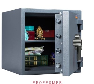 Sejf antywłamaniowy klasy 2 BASTION M 50 EL VALBERG ognioodporny na 30 min do domu i biura