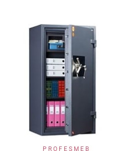 Sejf gabinetowy antywłamaniowy klasy 3 FORT M 1668 KL VALBERG ognioodporny na 30 min 