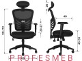 wymiary-krzesla-obrotowego-HG-0001H-ergonomiczne-z-regulacja-podlokietnikow-i-zaglowka
