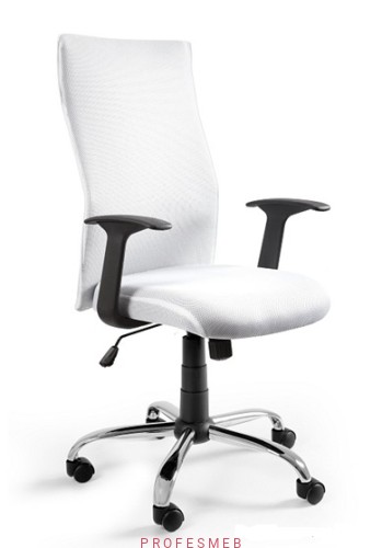 fotel-obrotowy-bialy-tapicerowany-tkanina-PS-odpornosc- Martindale'a-50000-cykli-sklep-profesmeb.jpg