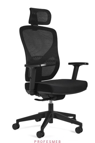 ergonomiczny-fotel-biurowy-MASTER-z-regulowanymi-podlokietnikami-i-zaglowkiem-tapicerowany-siatka-czarny-na-nylonowej-podstawie-do-130kg-sklep-profesmeb