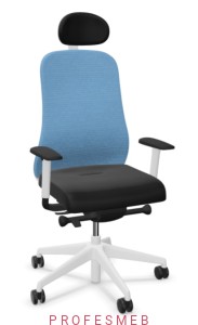 Krzesło pracownicze Souly MESH Nowy styl ergonomiczny z regulowanym oparciem na lędźwie podłokietnikami oraz zagłówkiem miękkie siedzisko ze sprężynami