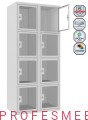Szafka ubraniowa 8-skrytkowa SUS 424 z drzwiami plexi Malow Profesmeb.jpg