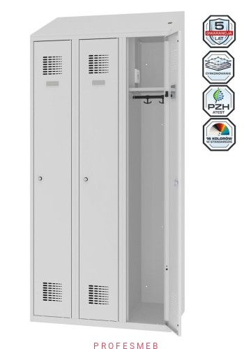 Metalowa szafka ubraniowa MSUM 330v z wyposażeniem elektrycznym Malow Profesmeb.jpg