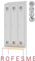 Metalowa szafka ubraniowa MSUM 330v z wyposażeniem elektrycznym oraz podstawą stałą z siedziskeim drewaninym.jpg