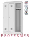 Metalowa szafka ubraniowa MSUM 430v na cokole z w4yposażeniem elektrycznym Malow Profesmeb.jpg