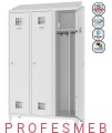 Metalowa szafka ubraniowa MSUM 431v na nóżkach z wyposażeniem elektrycznym Malow Profesmeb.jpg