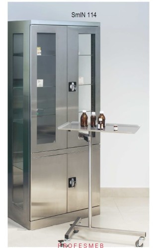Szafa lekarska ze stali nierdzewnej Smln 114 kwasoodporna na leki.jpg