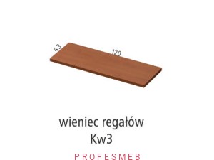 Wieniec regałów Kw3
