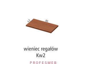 Wieniec regałów Kw2