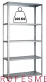 regał metalowy na dokumenty do archiwum skrecana srubowo 5 polki 200kg udzwig PROFESMEB.jpg