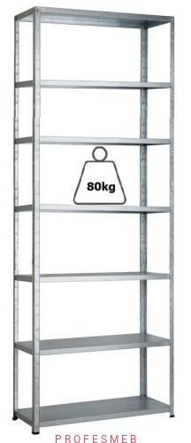 regał metalowy na dokumenty do archiwum skrecana srubowo 7 polki 80kg udzwig PROFESMEB — kopia.jpg