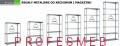 Regał metalowy do archiwum i magazynu skręcany śrubowo malowany z 4 5 6 7 półkami 70 kg na półkę regał stalowy mocny solidny ocynkowany niska cena producent Profesmeb.jpg