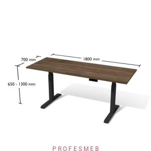 Biurko z elektryczną regulacją wysokości 1800 x 700 Bse5-7