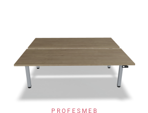 Biurko typu Bench z elektryczną regulacją wysokości blatu 2000 x 1690 mm Ogi Drive Bench 