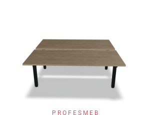 Biurko typu Bench z elektryczną regulacją wysokości blatu 1800 x 1690 mm Ogi Drive Bench