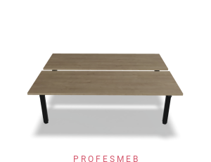 Biurko typu Bench z elektryczną regulacją wysokości blatu 2000 x 1490 mm Ogi Drive Bench