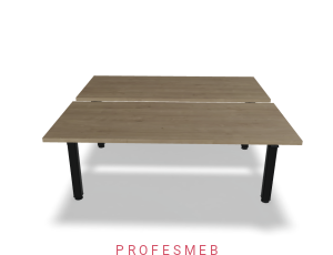 Biurko typu Bench z elektryczną regulacją wysokości blatu 1600 x 1490 mm Ogi Drive Bench 