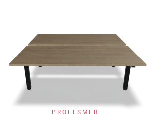 Biurko typu Bench z elektryczną regulacją wysokości blatu 1800 x 1690 mm Ogi Drive Bench
