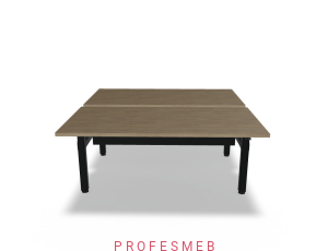 Biurko typu Bench z elektryczną regulacją wysokości blatu 1600 x 1690 mm Ogi Drive Bench 