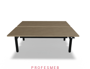 Biurko typu Bench z elektryczną regulacją wysokości blatu 1800 x 1690 mm Ogi Drive Bench