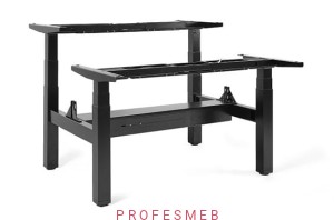 Stelaż regulowany elektrycznie do biurka dla 2 osób 1000-1800 mm  FIGHTER DOUBLE DESK