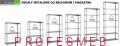 Regał metalowy do archiwum i magazynu skręcany śrubowo z 4 5 6 7 półkami 150 kg na półkę stalowy mocny solidny ocynkowany niska cena producent Profesmeb.jpg