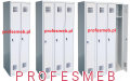 Meble metalowe, szafki ubraniowe Sum 320, 330, 340, szafki bhp