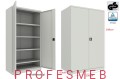 Szafa metalowa SBM 203 głęboka 60cm malow ral 7035 Profesmeb Szafa narzędziowa do warsztatu szafy warsztatowe