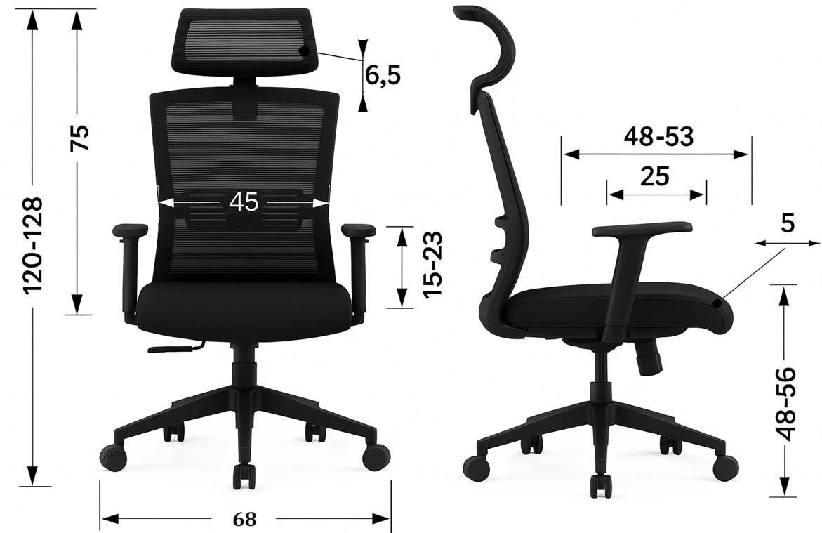 wymiary-krzesla-obrotowego-profesmeb-Ryder-ergonomiczny-z-pelna-regulacja