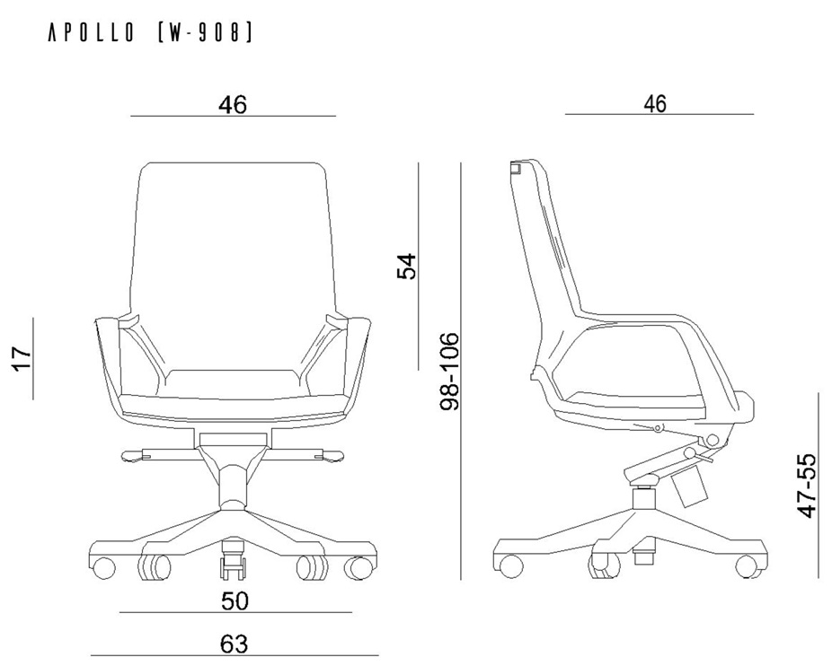 wymiary-krzesla-biurowego-unique-Apollo-sklep-profesmeb