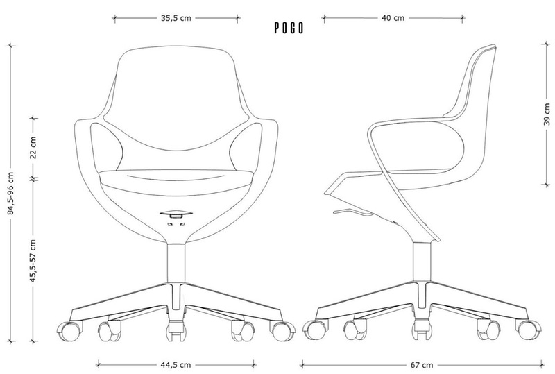wymiary-krzesla-obrotowego-latwego-w-czyszczeniu-pogo-unique-z-tworzywa-PP-profesmeb-poznan